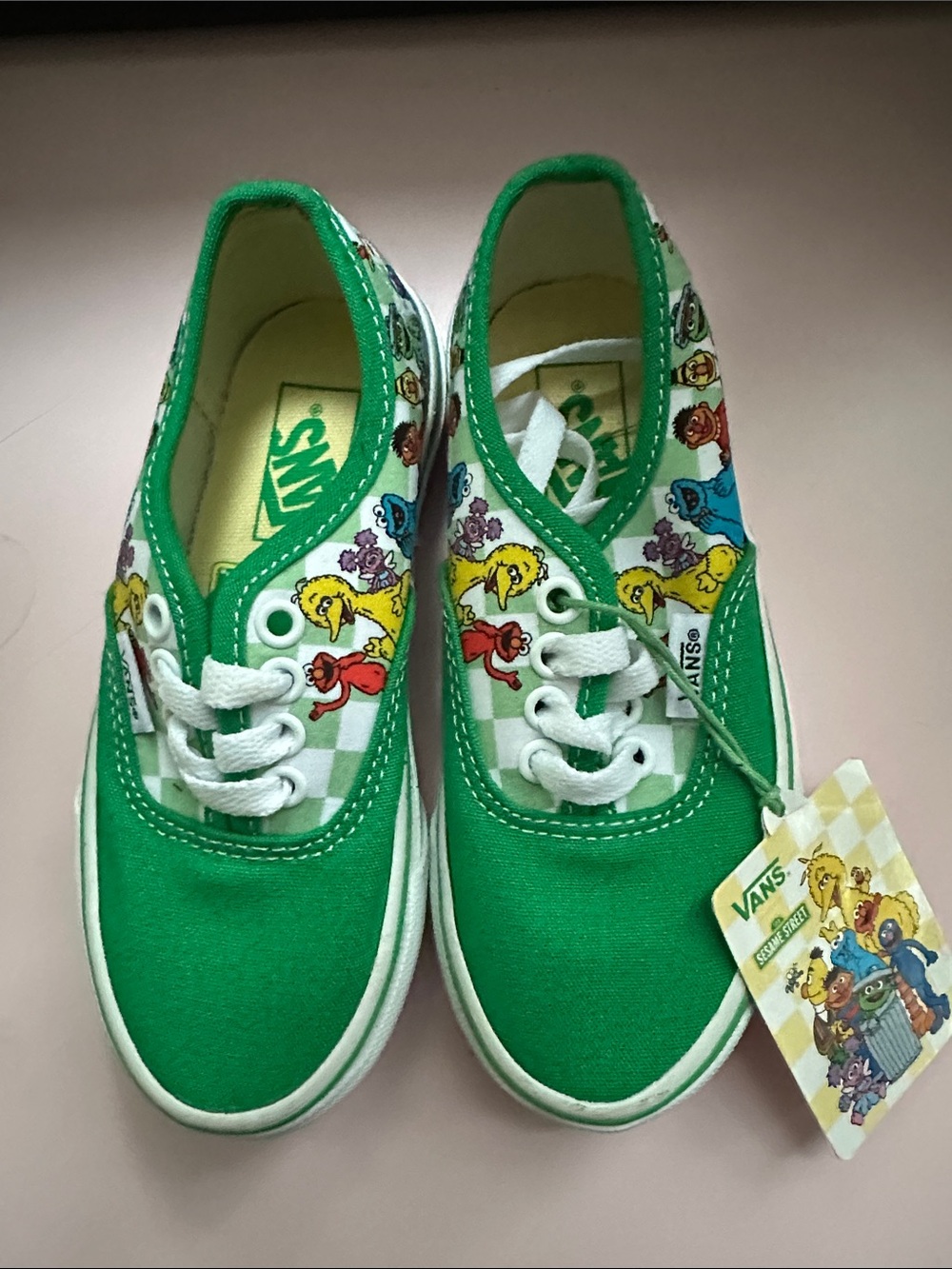 Kids Sesame Street Vans Size 11 NWT